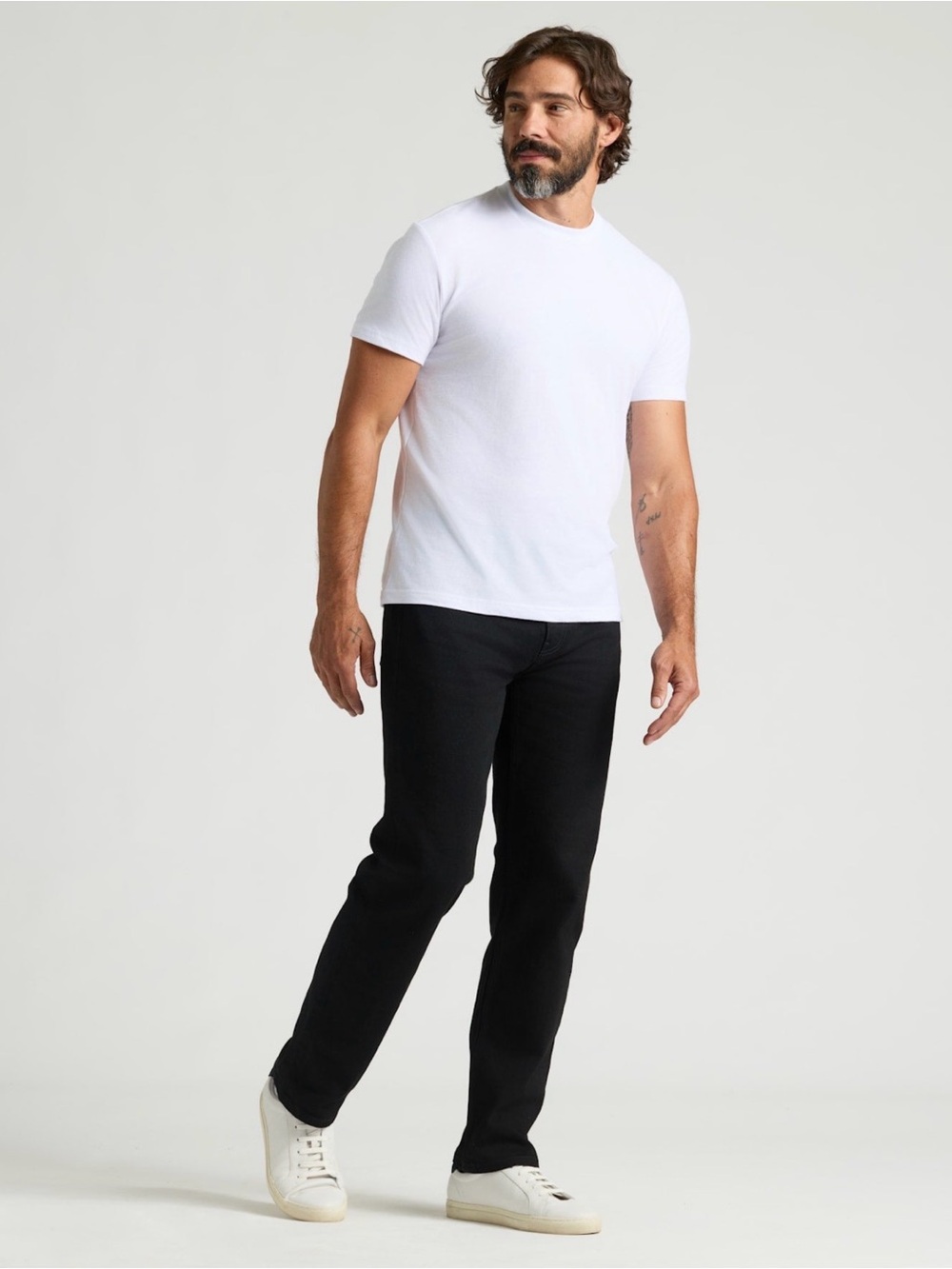 True Classic Black Denim Jeans